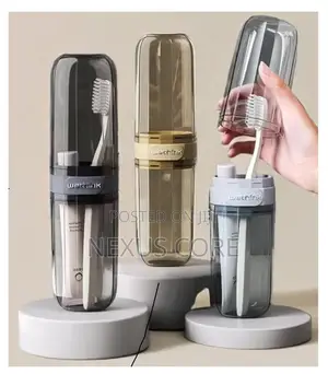 Portable Tooth Brush/Paste Holder