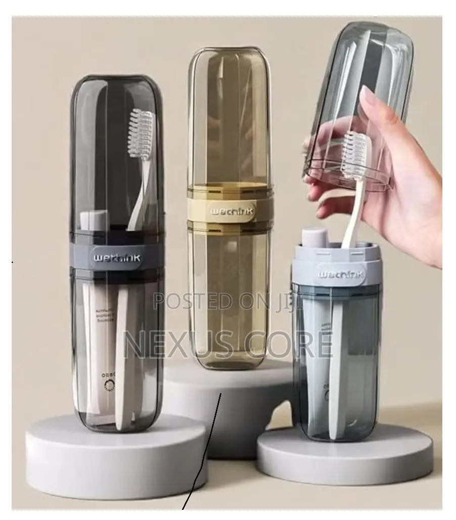 Portable Tooth Brush/Paste Holder