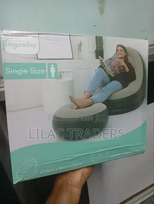 Inflatable Seat With Foot Rest Je