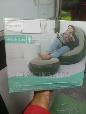 Inflatable Seat With Foot Rest Je