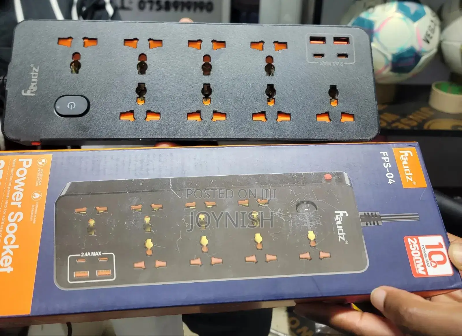 2500w Power Socket Extension