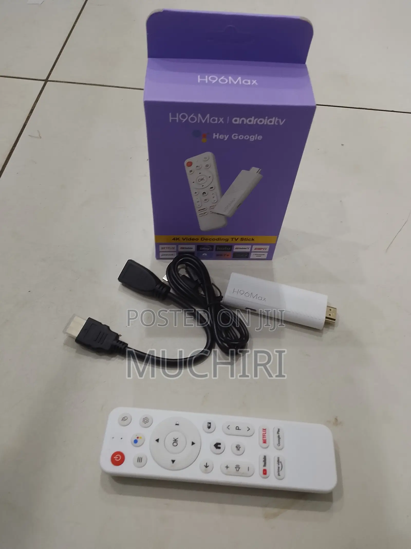 H96Max Android 11.0 TV Stick 2GB 16GB Quad Core Media Player