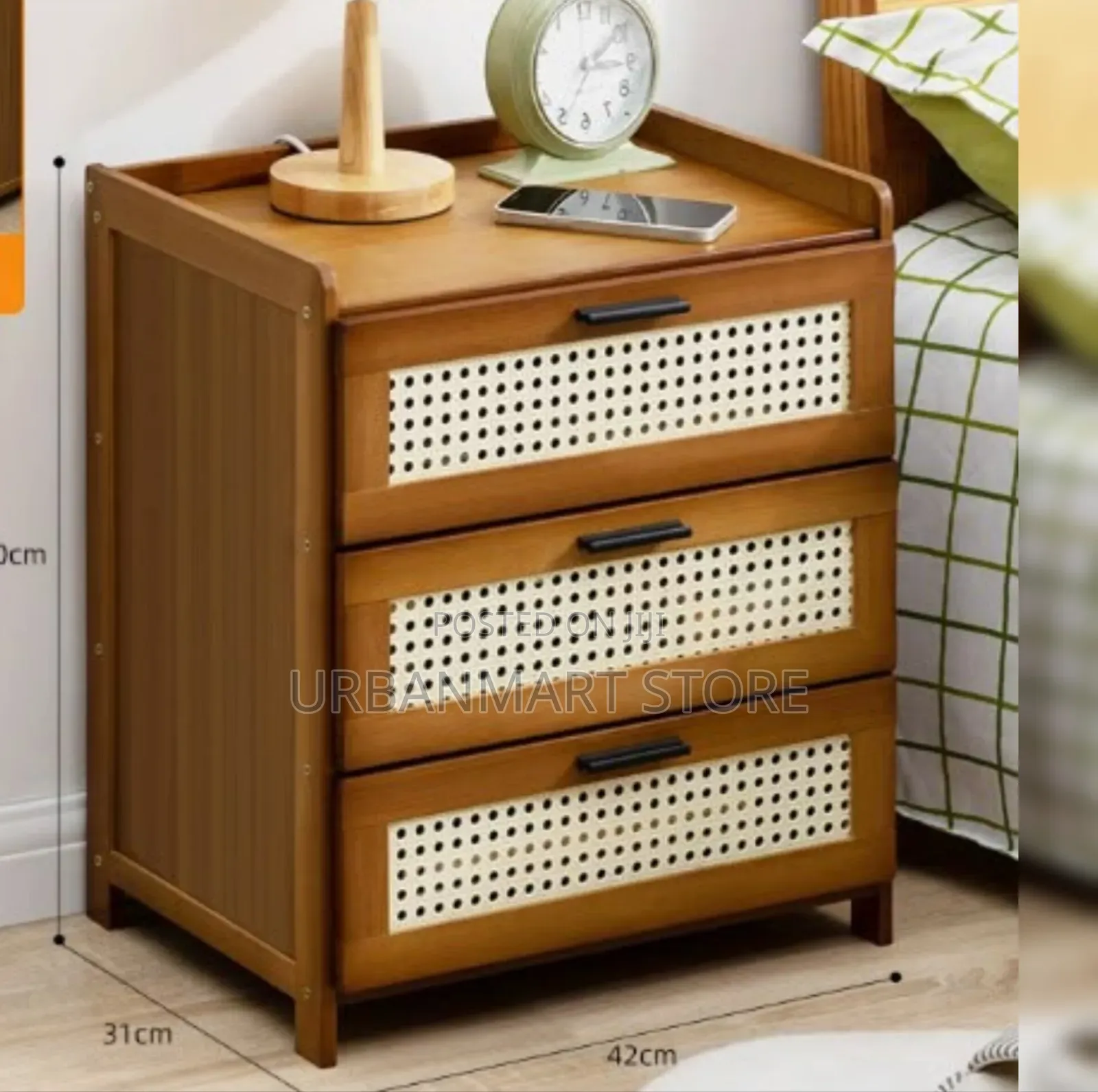 3 Drawer Bedside Cabinet