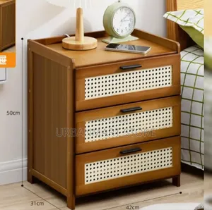 Modern 3 Drawer Bedside Table