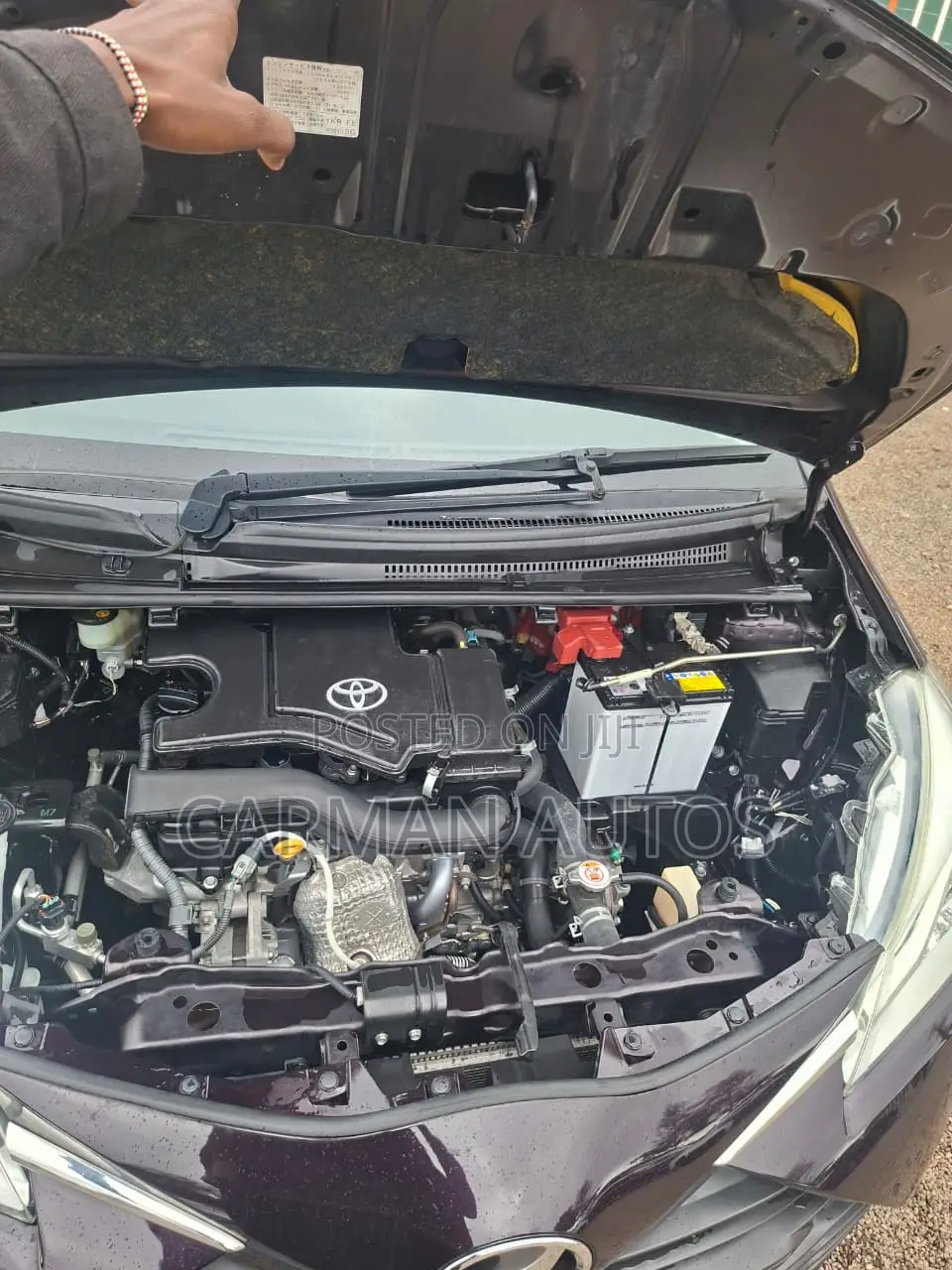 Toyota Vitz 1.0 FWD 5dr 2019 Purple