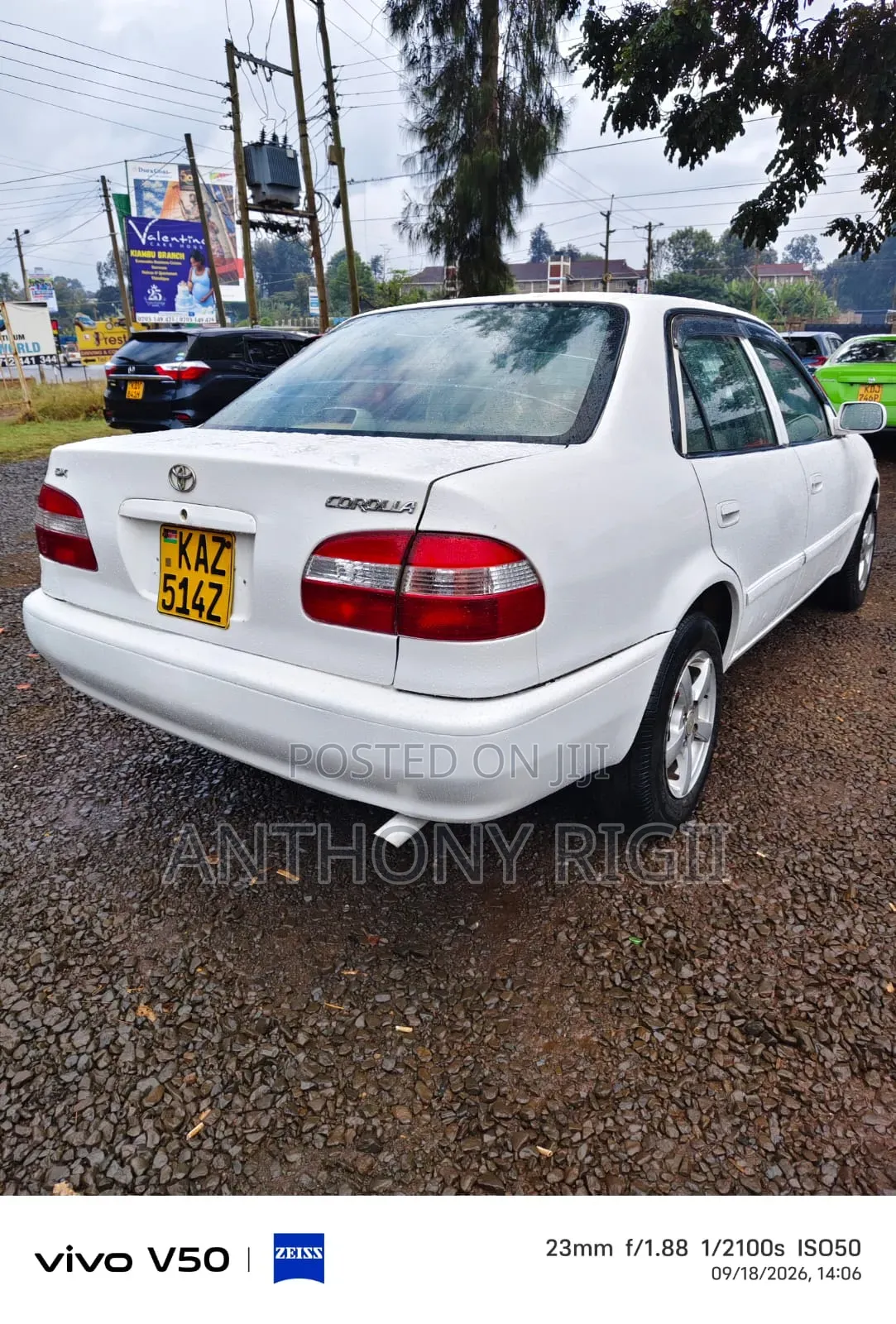 Toyota Corolla X 1.3 Automatic 2000 White
