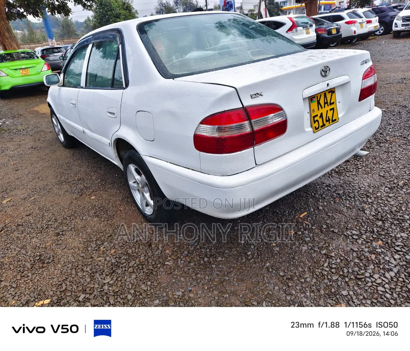 Toyota Corolla X 1.3 Automatic 2000 White