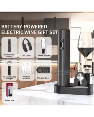 Electric Wine Opener Colours: Black Size: Standard