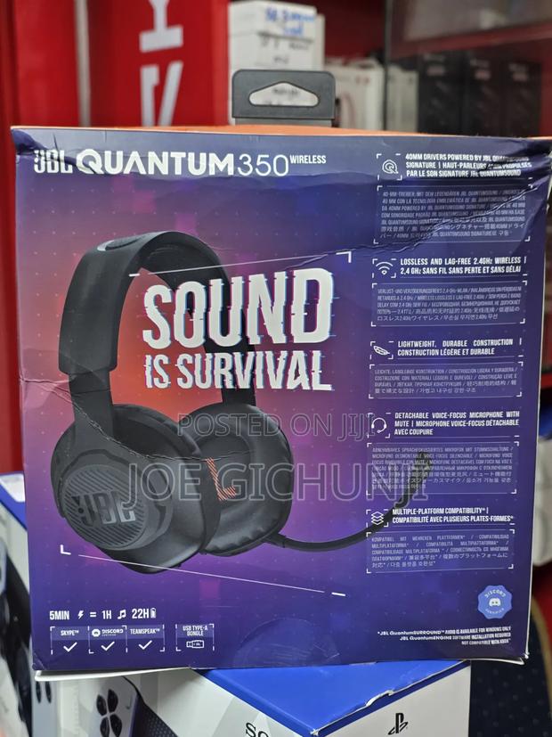 JBL Quantum 350 Wireless Gaming Headset - thumbnail 2
