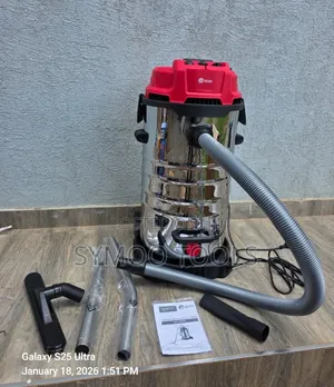 Heavy-Duty Edon 80-Litre Wet and Dry Industrial Vacuum Cleaner