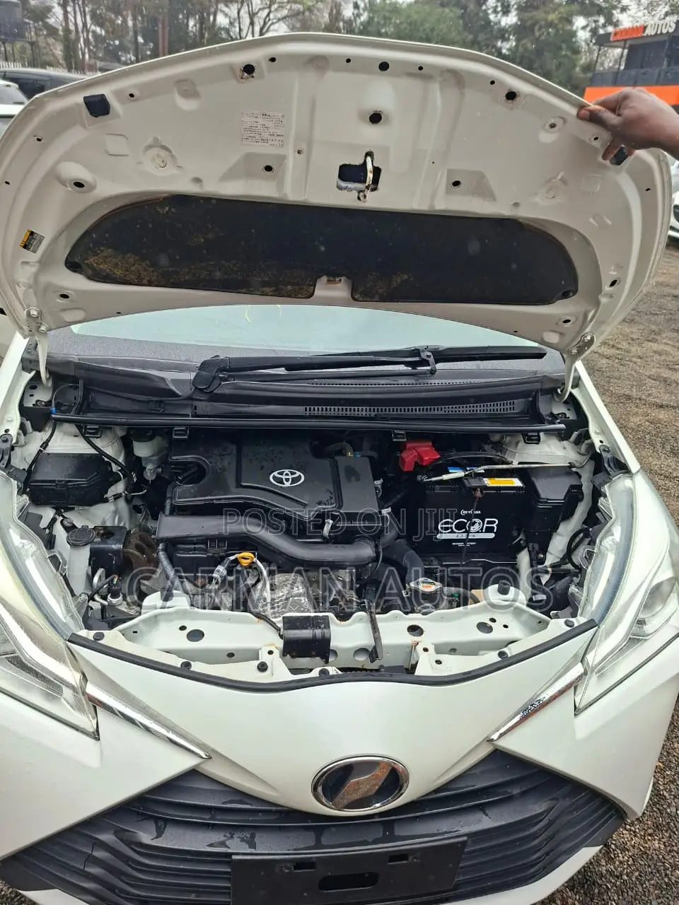 Toyota Vitz 1.0 FWD 5dr 2019 White