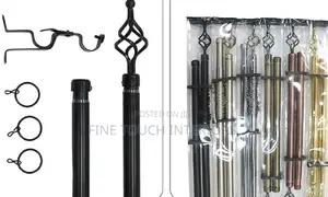 Adjustable Curtain Rods for Large Windows