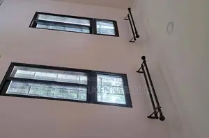 Jua Kali Curtain Rods for Both Sheers Curtains