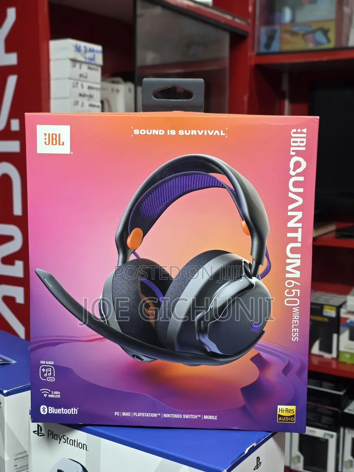 JBL Quantum 650 Wireless Gaming Headset