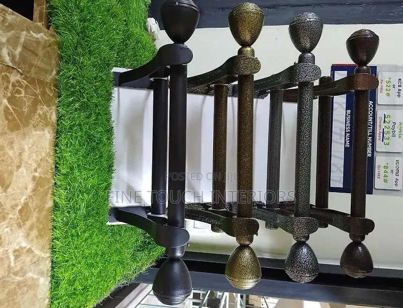 Strong Jua Kali Curtain Rods – Perfect for Heavy Curtains