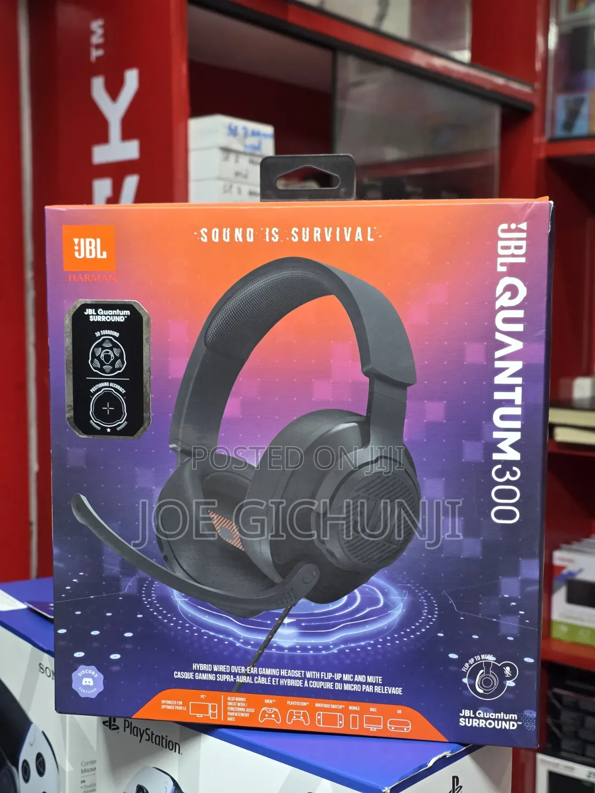 JBL Quantum 300 Hybrid Wired Gaming Headset