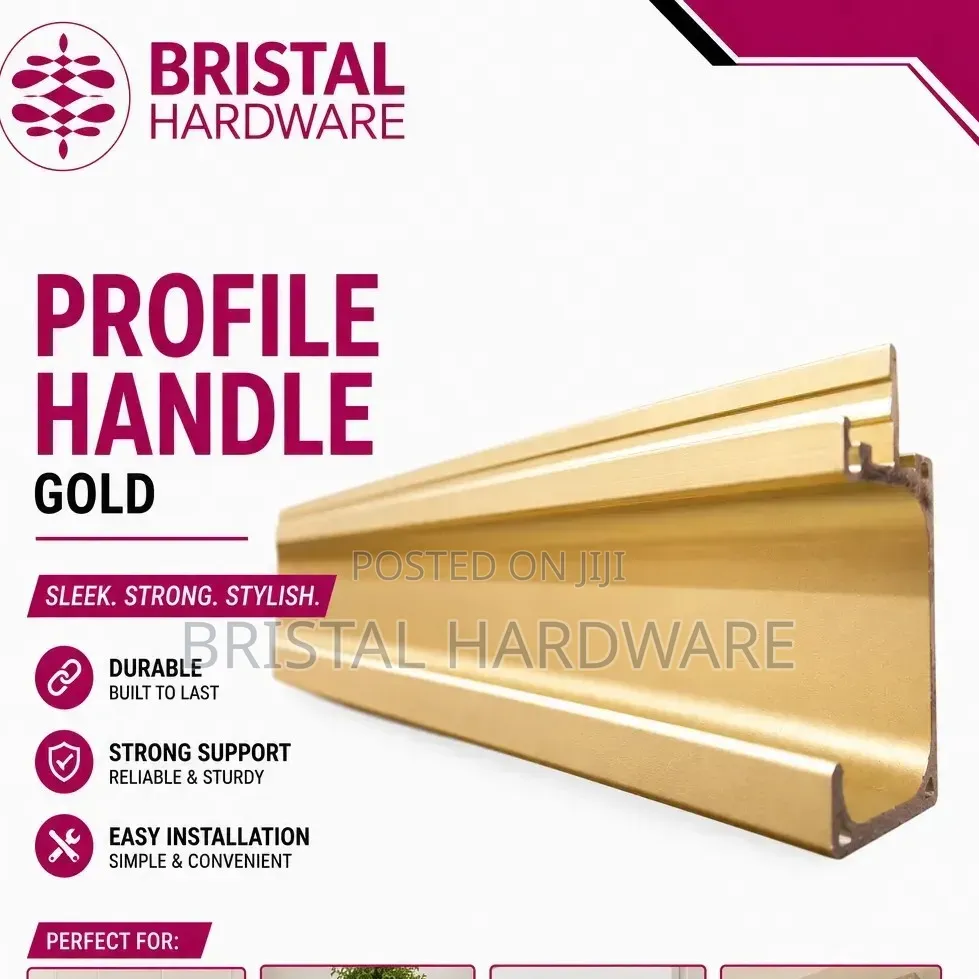 Gold Profile Handle