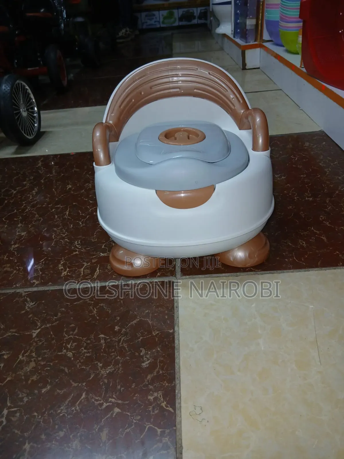 Baby Potty Training Chair With Backrest and Handles