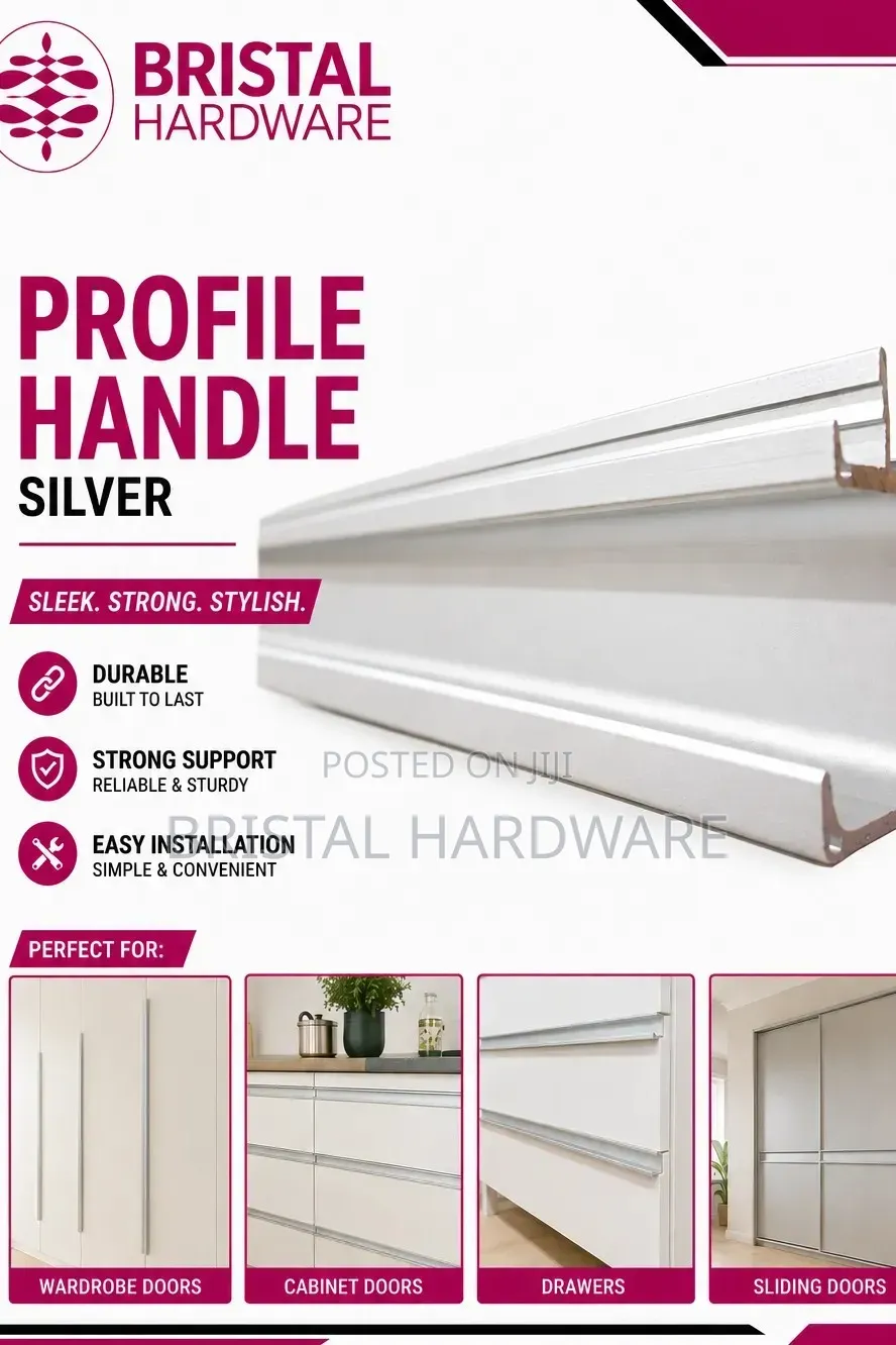 Silver Profile Handle