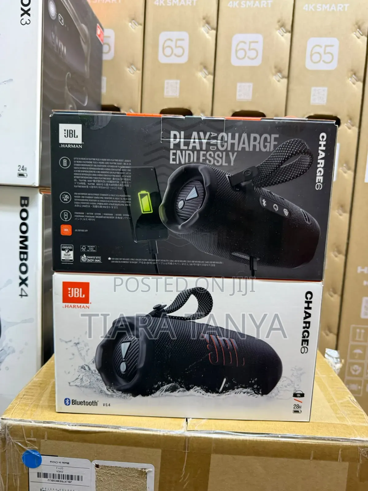 JBL Charge 6 Portable Waterproof Speaker