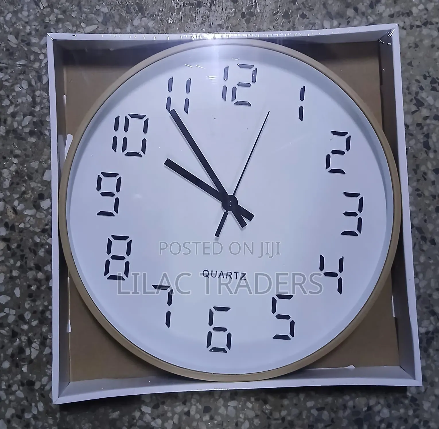 *QUARTZ Wall Clock * 3OCM diameter.alp