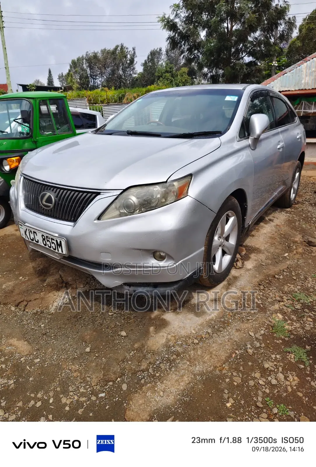Lexus RX 350 2010 Silver