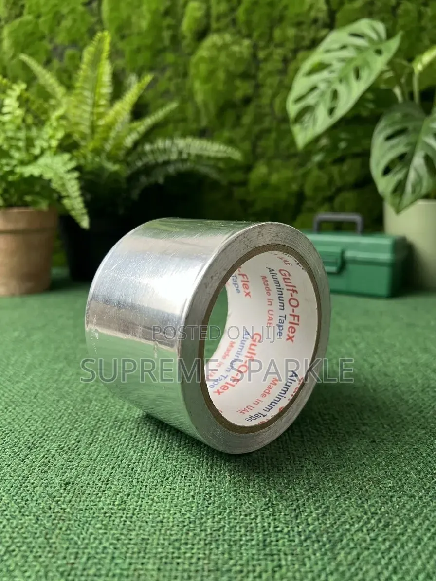 Aluminum Foil Tape 3 Inch (Self-Adhesive Insulation Duct Sealing)