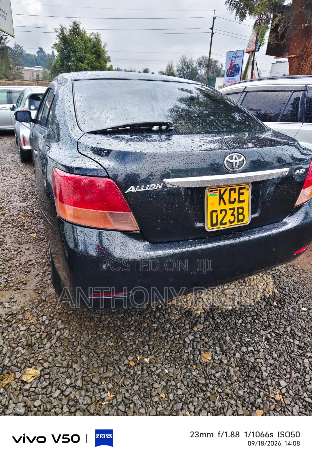 Toyota Allion 2010 Black