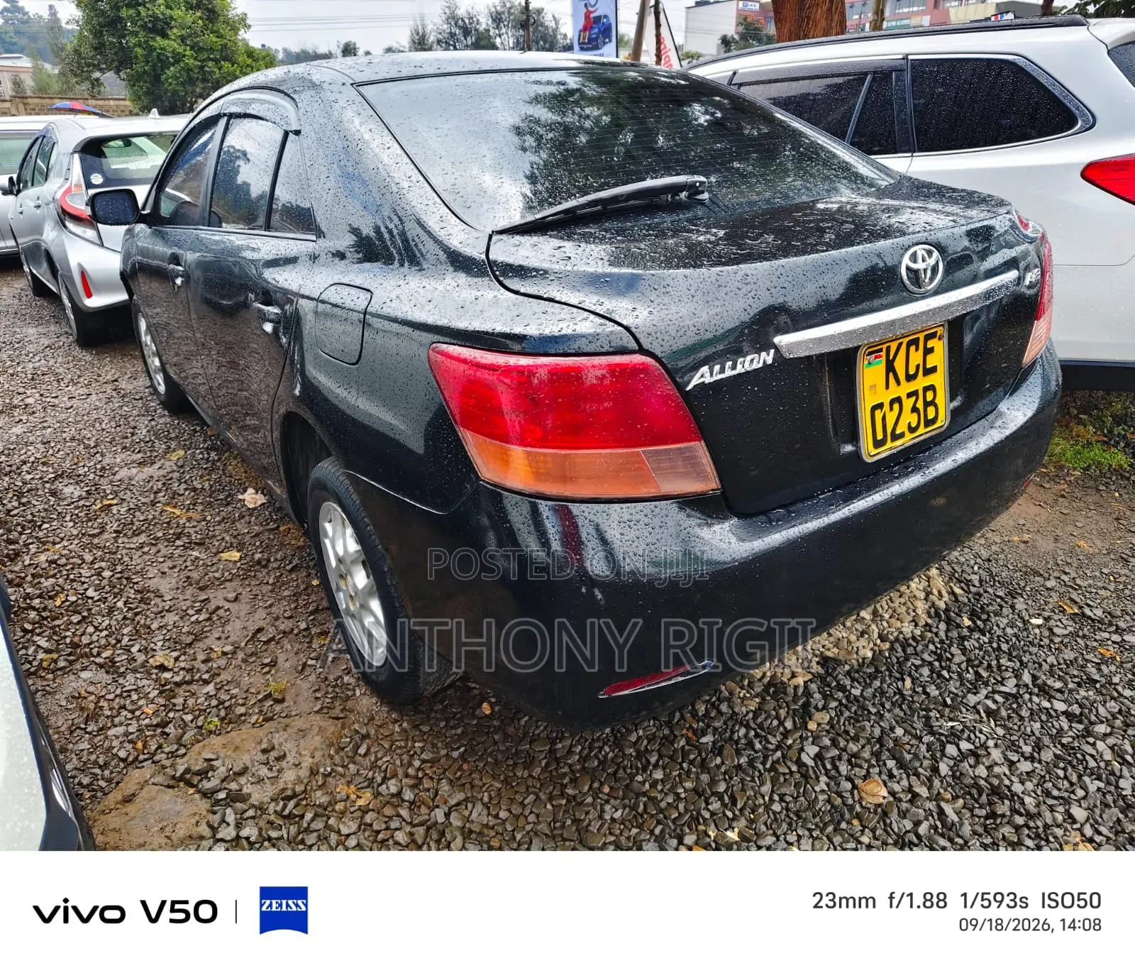 Toyota Allion 2010 Black
