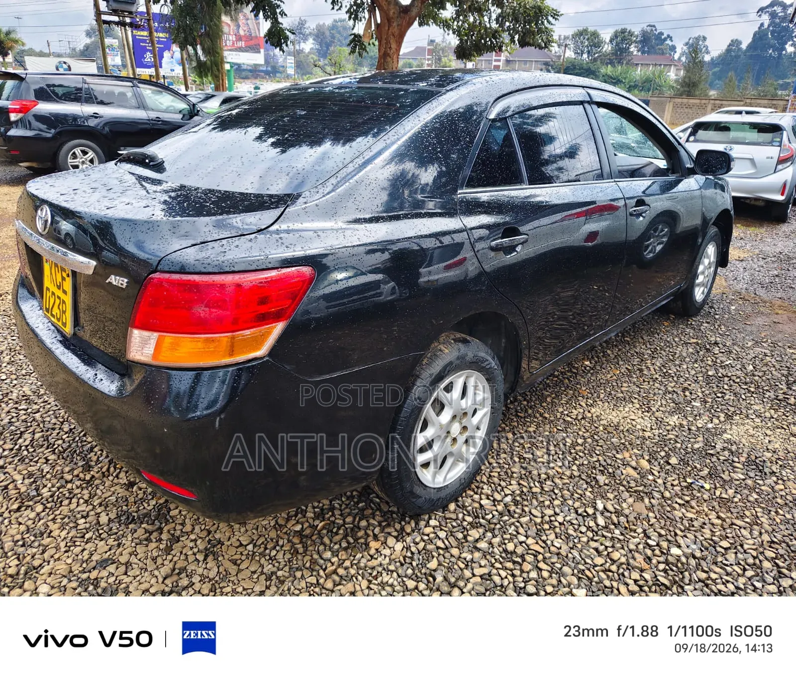 Toyota Allion 2010 Black