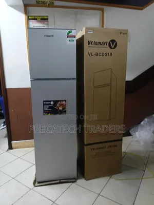 Volsmart 210L Fridge Freezer – Energy Saving Low Noise