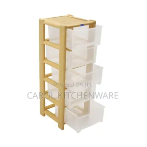 Kenpoly Small Multistore 5 Stack Drawer / Plastic Drawer