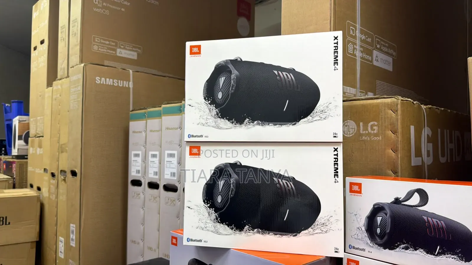 JBL Xtreme 4 Portable Blueetoth Speaker – Black