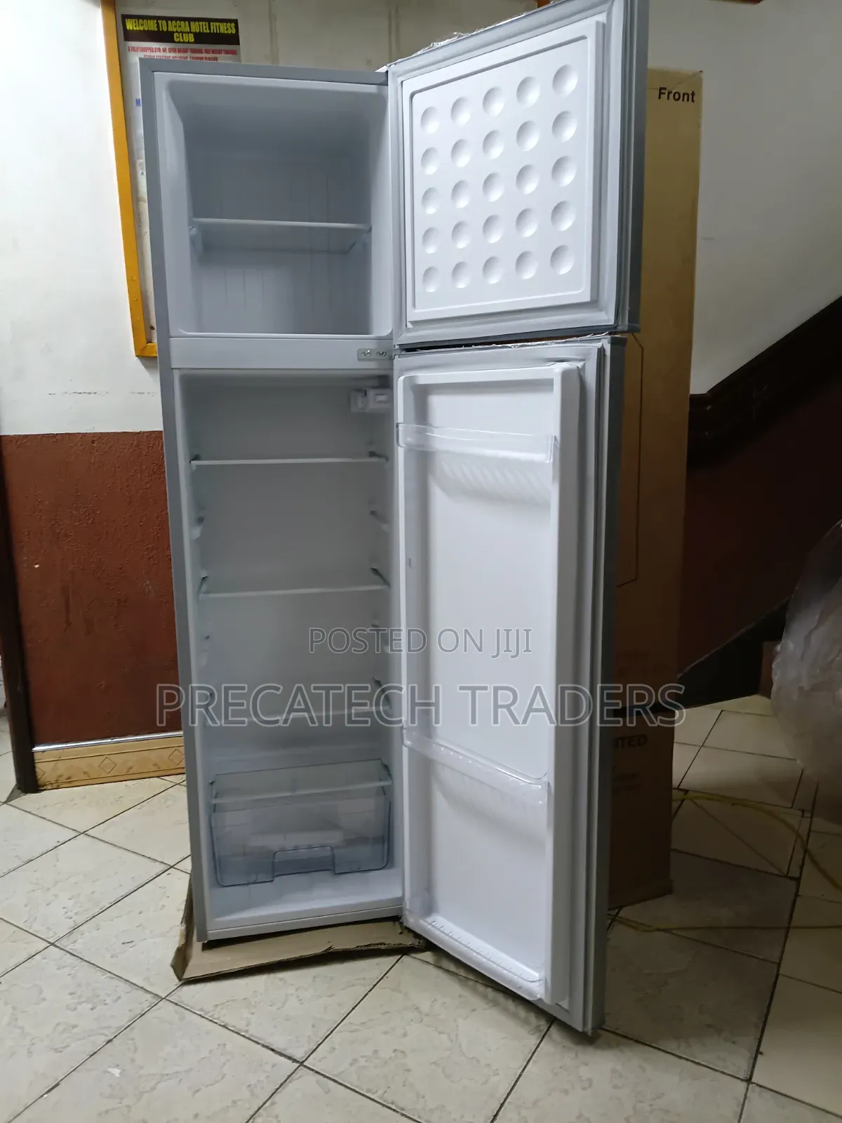 Volsmart VL-BCD210 Silver Double Door Fridge