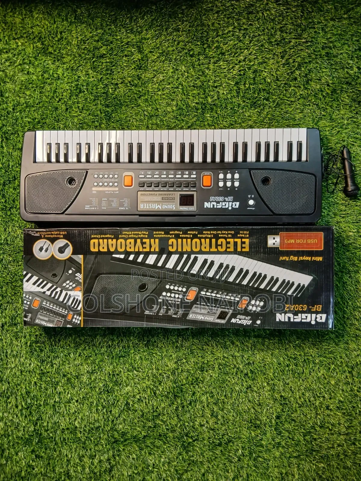 BF-63042 61 Key Electronic Keyboard With Microphone