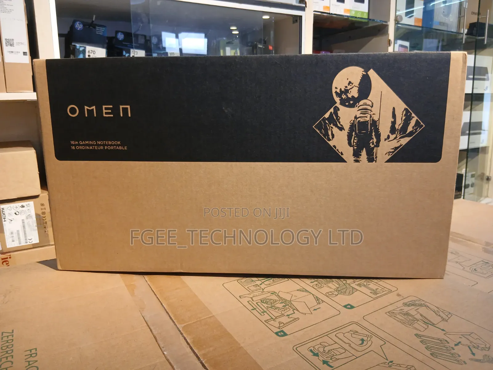 New Laptop HP Omen 16 16GB Intel Core Ultra 7 SSD 1T
