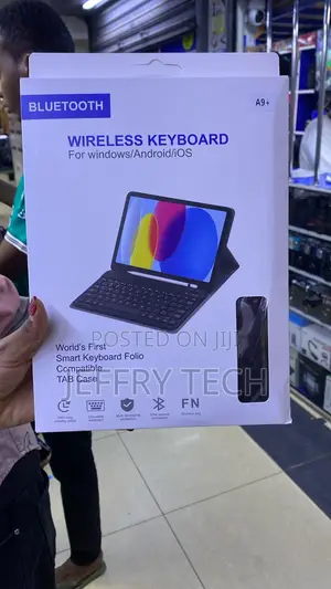 Bluetooth Wireless Keyboard Folio Case for the Samsung Galaxy Tab A9+