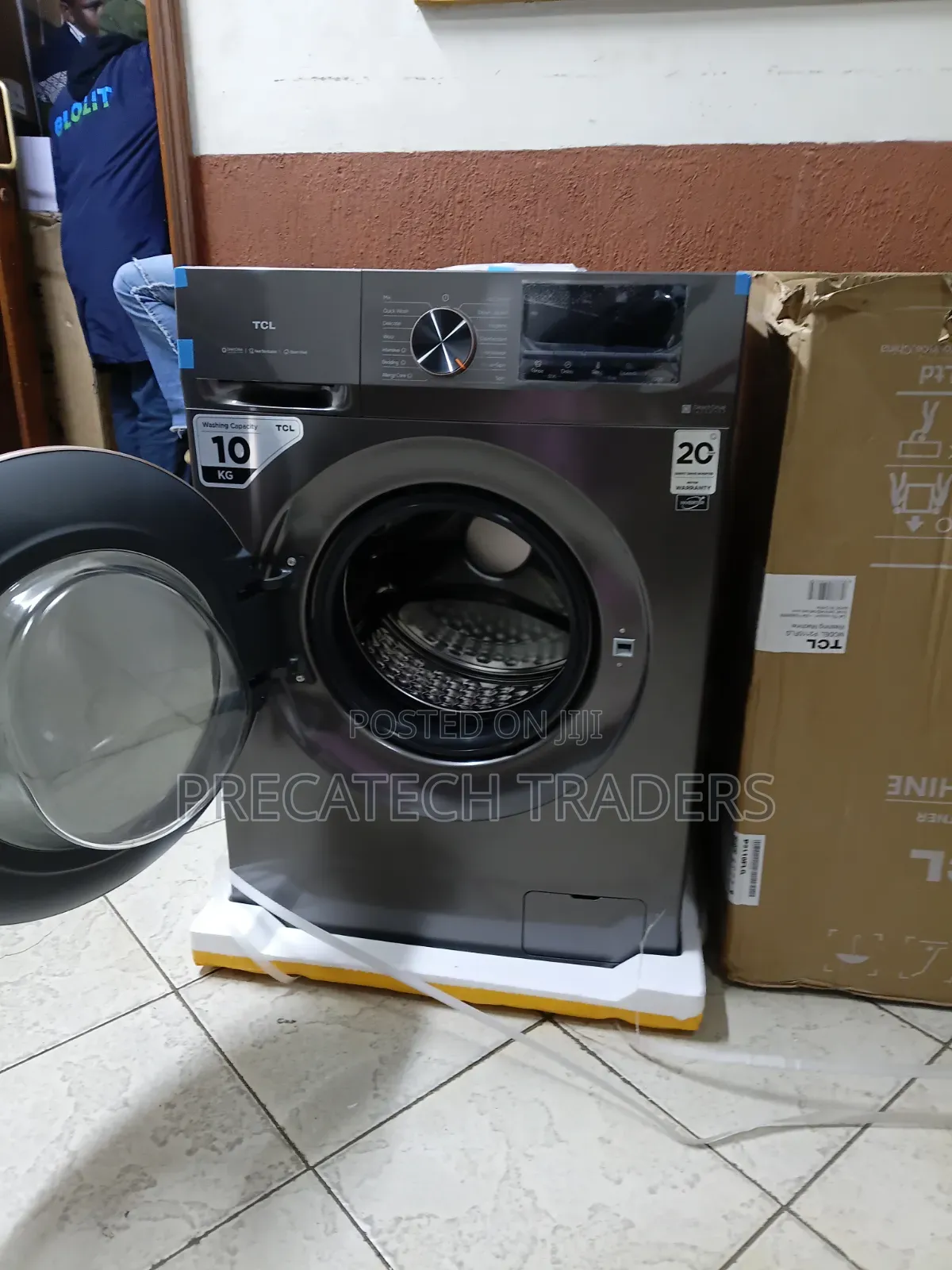 TCL 10KG Front Loader – Powerful Efficient Washing Machine