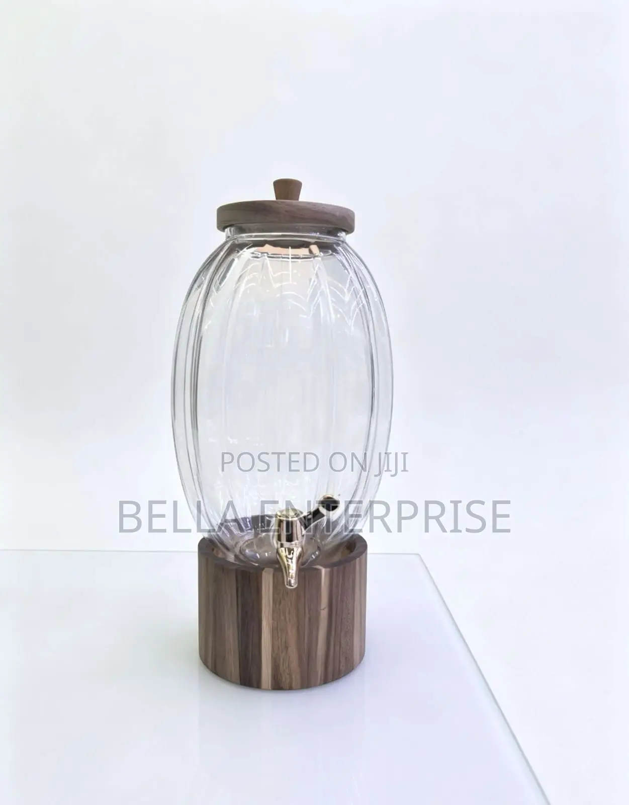 6l Luxury Pumpkin Glass Dispenser 6l Largest Capacity