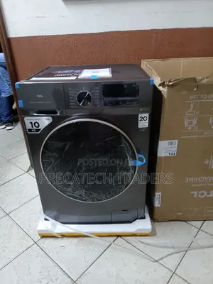 TCL 10KG Washing Machine – Modern Front Load Design