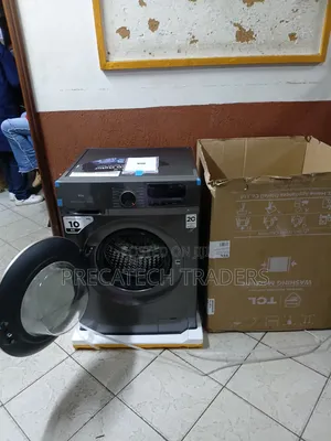 TCL 10KG Washing Machine – Modern Front Load Design