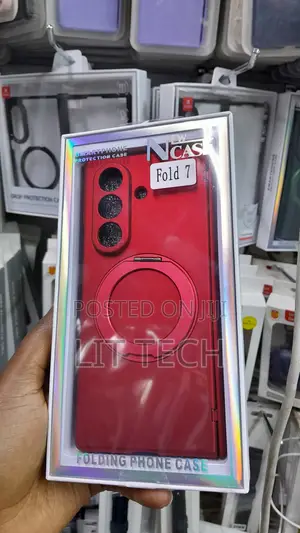 Samsung Galaxy Z Fold 7 Case Rotating Ring Kickstand