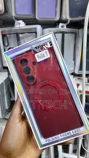 Samsung Galaxy Z Fold 7 Case Rotating Ring Kickstand