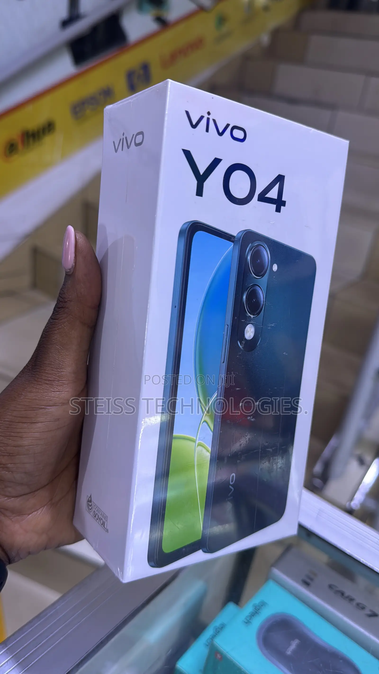 New Vivo Y04 64 GB Green