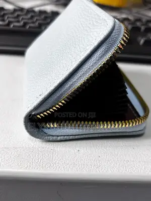Light Blue Card Holder