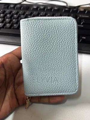 Light Blue Card Holder