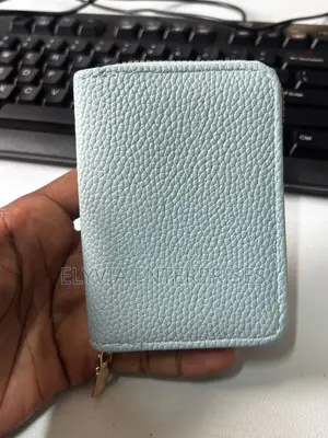 Light Blue Card Holder