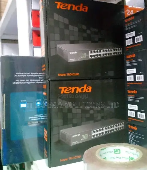 24-Port Gigabit Desktop/Rackmount Switch Tenda