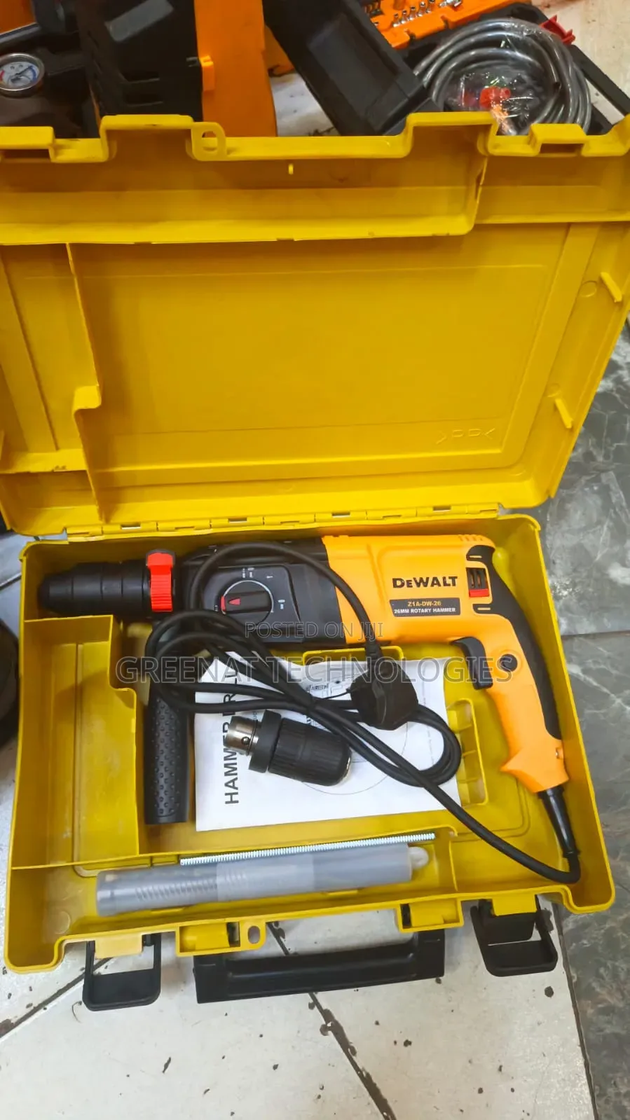 DeWALT 26MM Rotary Hammer 800W Z1a-Dw 26 Chuck Rotary