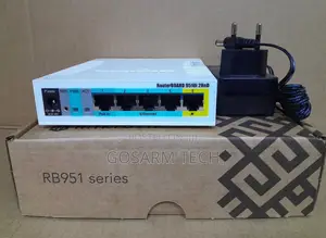 MikroTik RB951Ui-2HnD 5-Port Wireless Router – Wi-Fi Ready